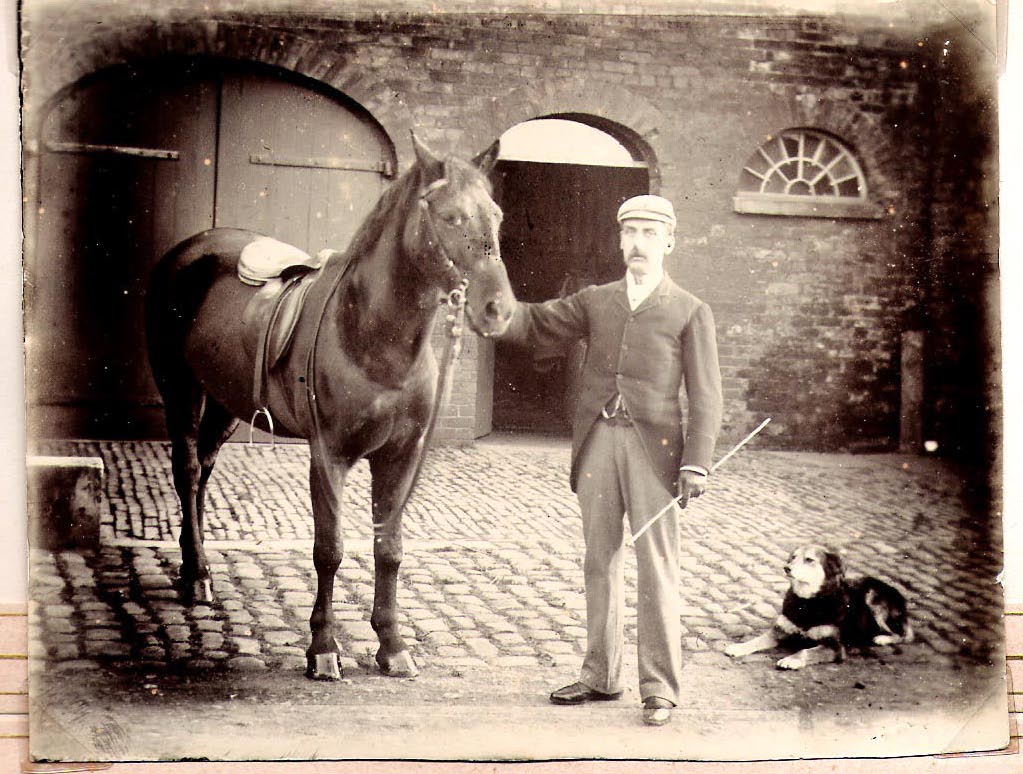 Robert John FARMER with Polly his horse