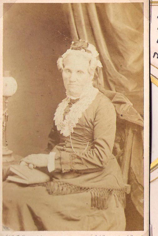 Mrs KEVAN [Eliza Boyd b.1818], mother of Ebenezer and Nathanial, sister to Mrs BEARMAN snr