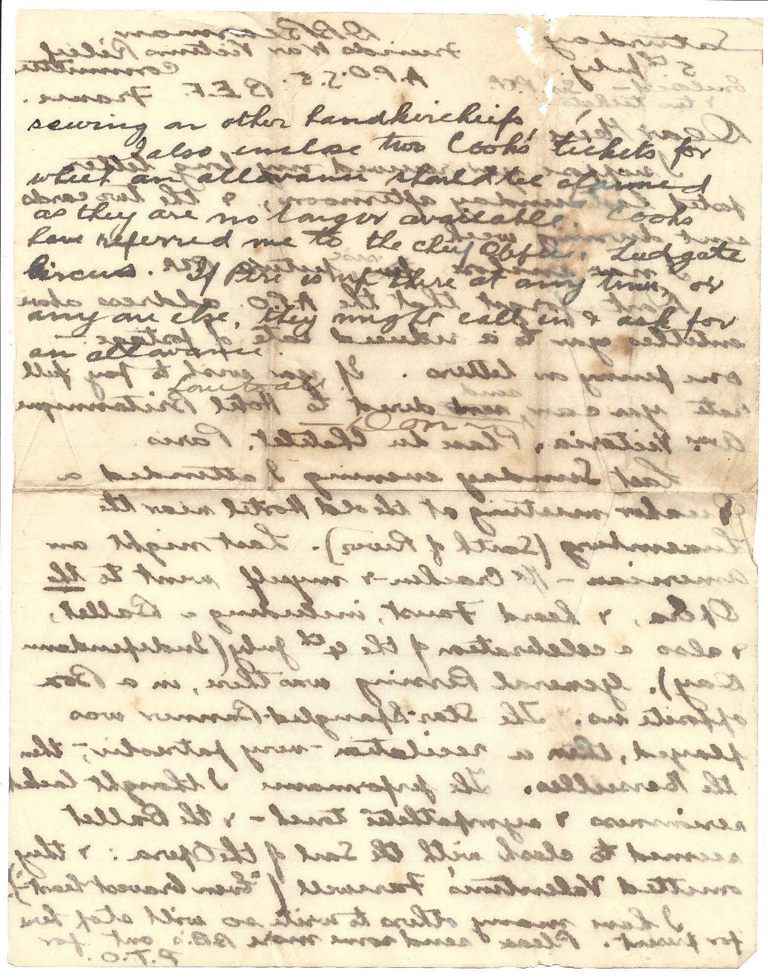1919-07-05 p2 Donald Bearman letter to his father