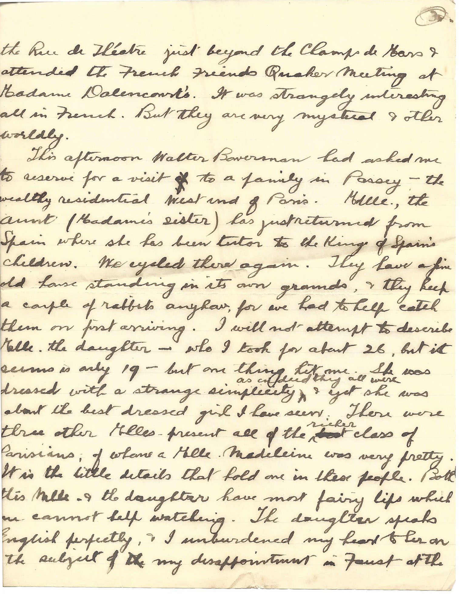 1919-07-20 p3 Donald Bearman letter to his father