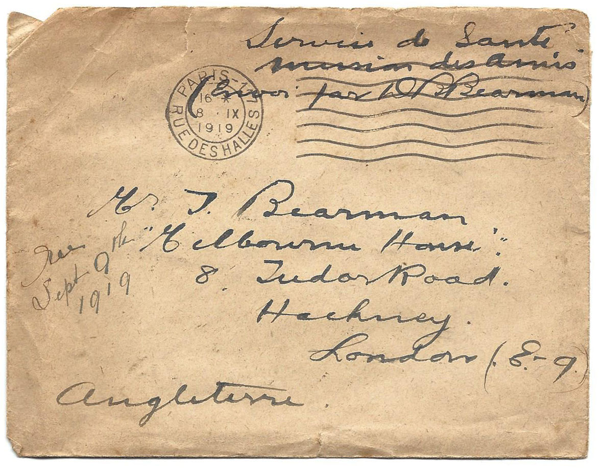 1910-09-08 Donald Bearman letter to his father