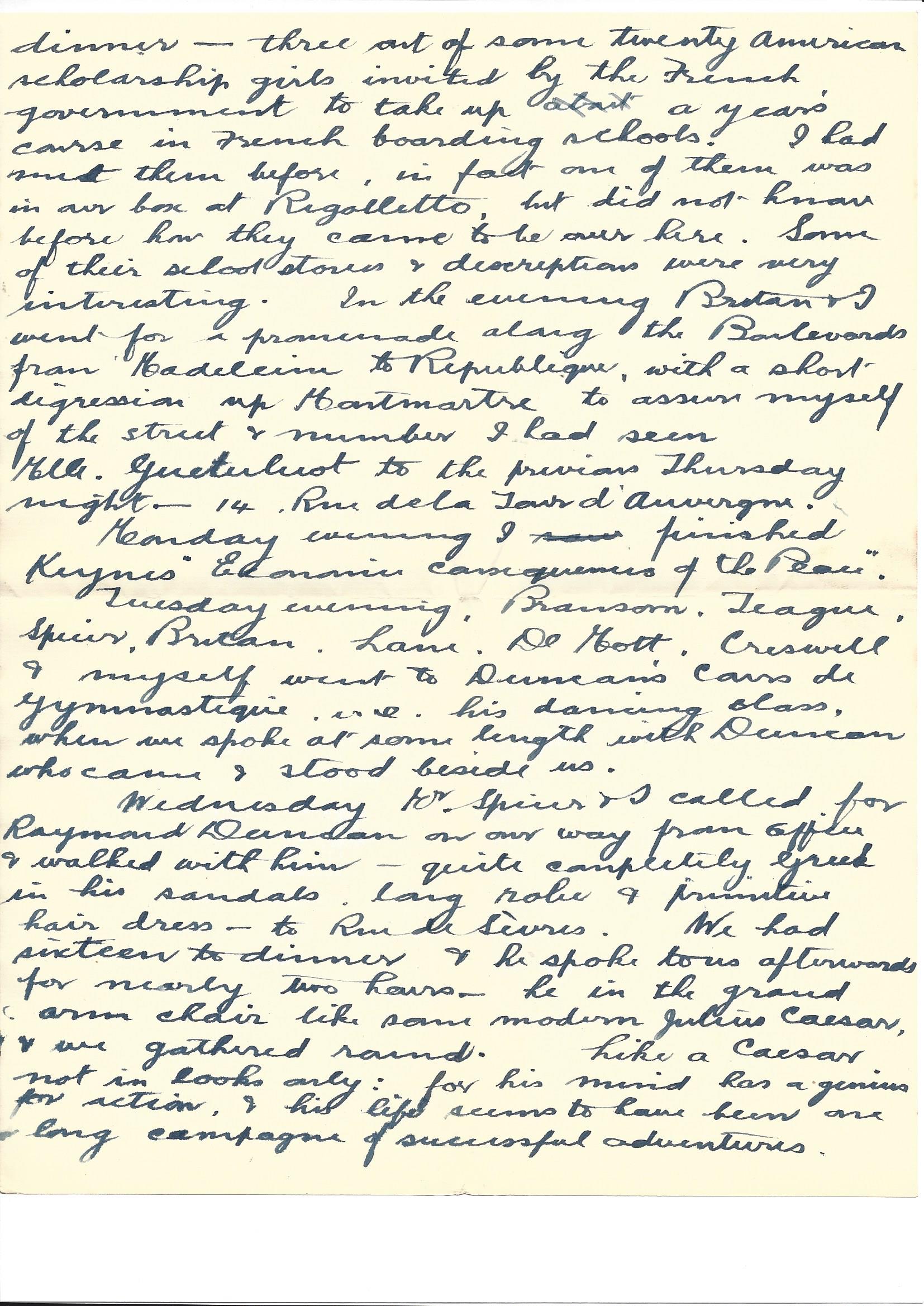 1920-01-25 page 3 letter by Donald Bearman
