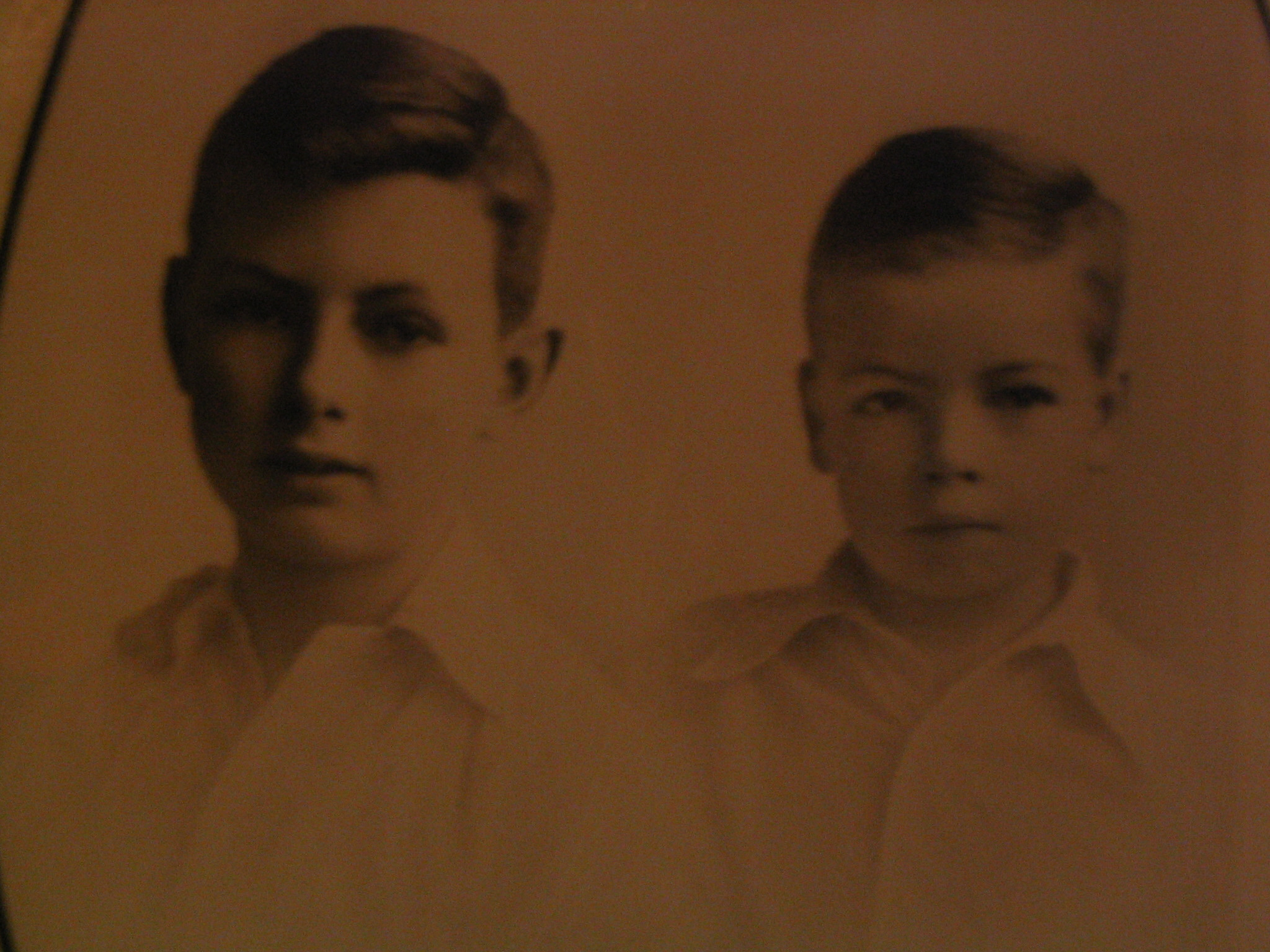 Frederick William Hales, left, and brother Albert (Norman) Hales