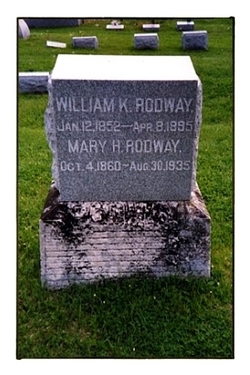Grave of William and Mary (Lasbury) Rodway