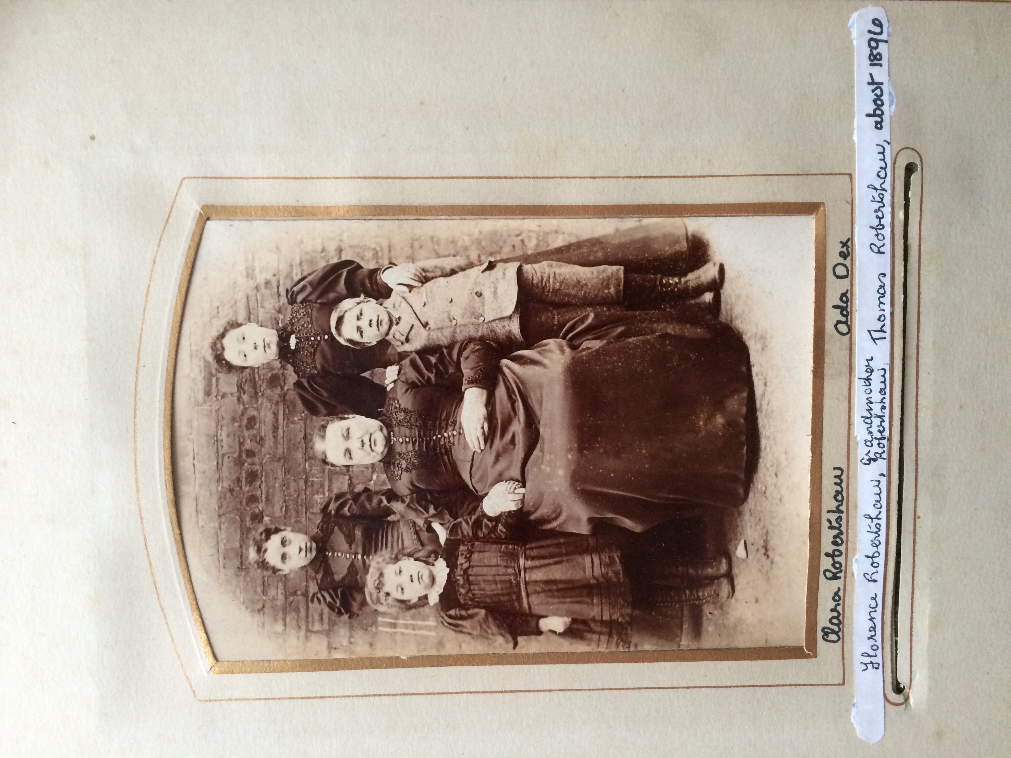 Robertshaw family c.1896