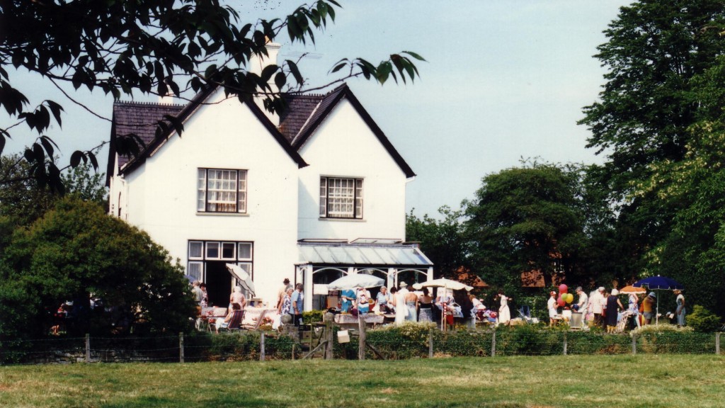 Garden Fete at The Old Rectory at Thurgarton, built for Henry Lea Guillebaud in 1848. www.thurgartonhistory.co.uk