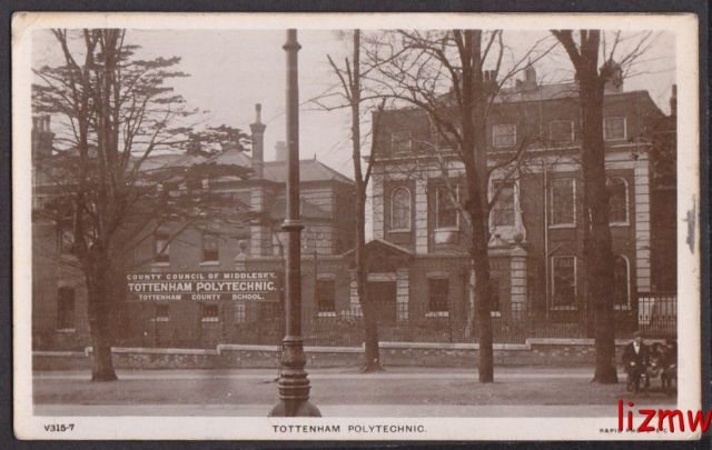 It is believed Ethel Webb attended Tottenham County School which was established as one of the first co-educational schools in 1901, initially sharing Grove House in the High Road with Tottenham Polytechnic.